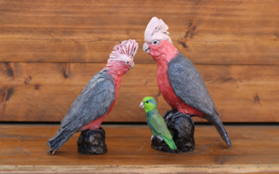 De vogeltjes van brons