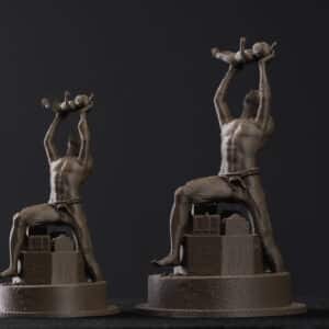 Miniatuur Slavernijmonument