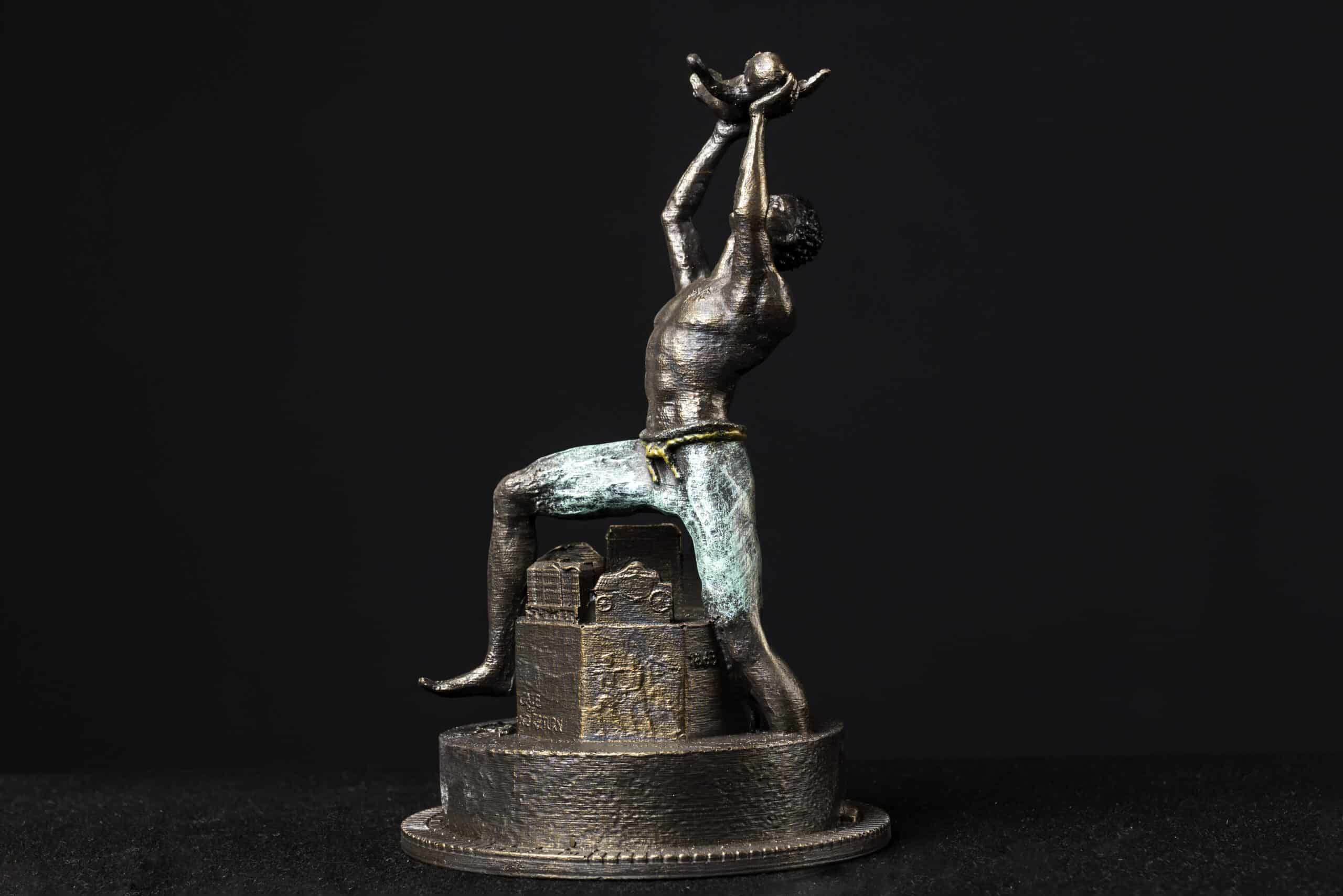 Miniatuur Slavernijmonument in kleur - Afbeelding 8